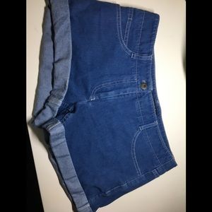 Theory jean shorts